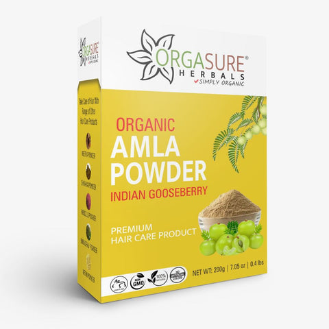 Organic Amla Powder for Hair Care | Emblica officinalis 200g Organic Amla Powder for Hair Care | Emblica officinalis 200g