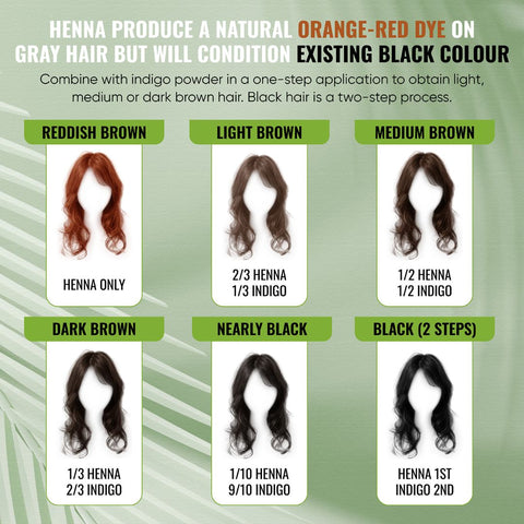 Natural Indigo Powder for Hair Color  1 Kg Pack