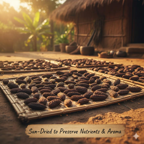 Hennahub Dried Raw Sabut Shikakai Pods 100gm | Whole Ayurvedic Hair Care Herb | Natural Conditioner for Hair Fall & Dandruff Contro