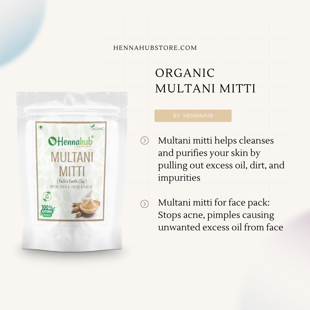 Herbal Multani Mitti powder (Fuller's Earth) 1 KG - hennahubstore